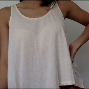 Tank w/open back detail